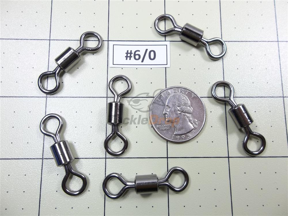 100x-6-0-crane-barrel-swivel-355lb-strong-fishing-line-connector-solid-ring-usa-ebay